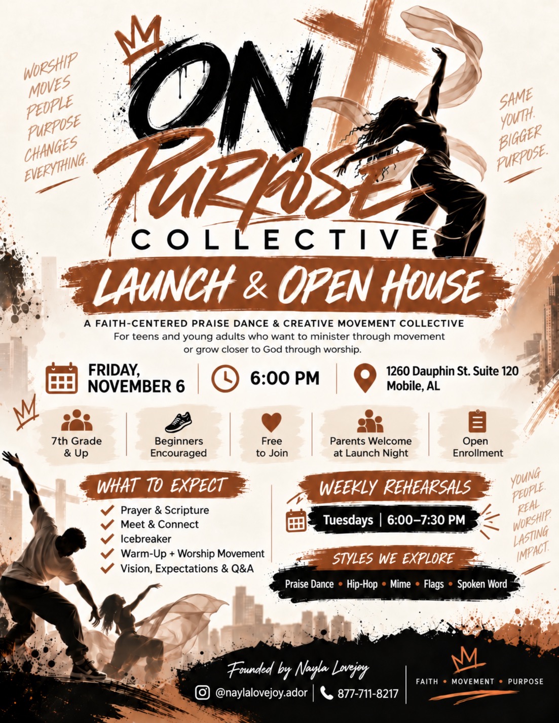 On Purpose Collective launch and open house details