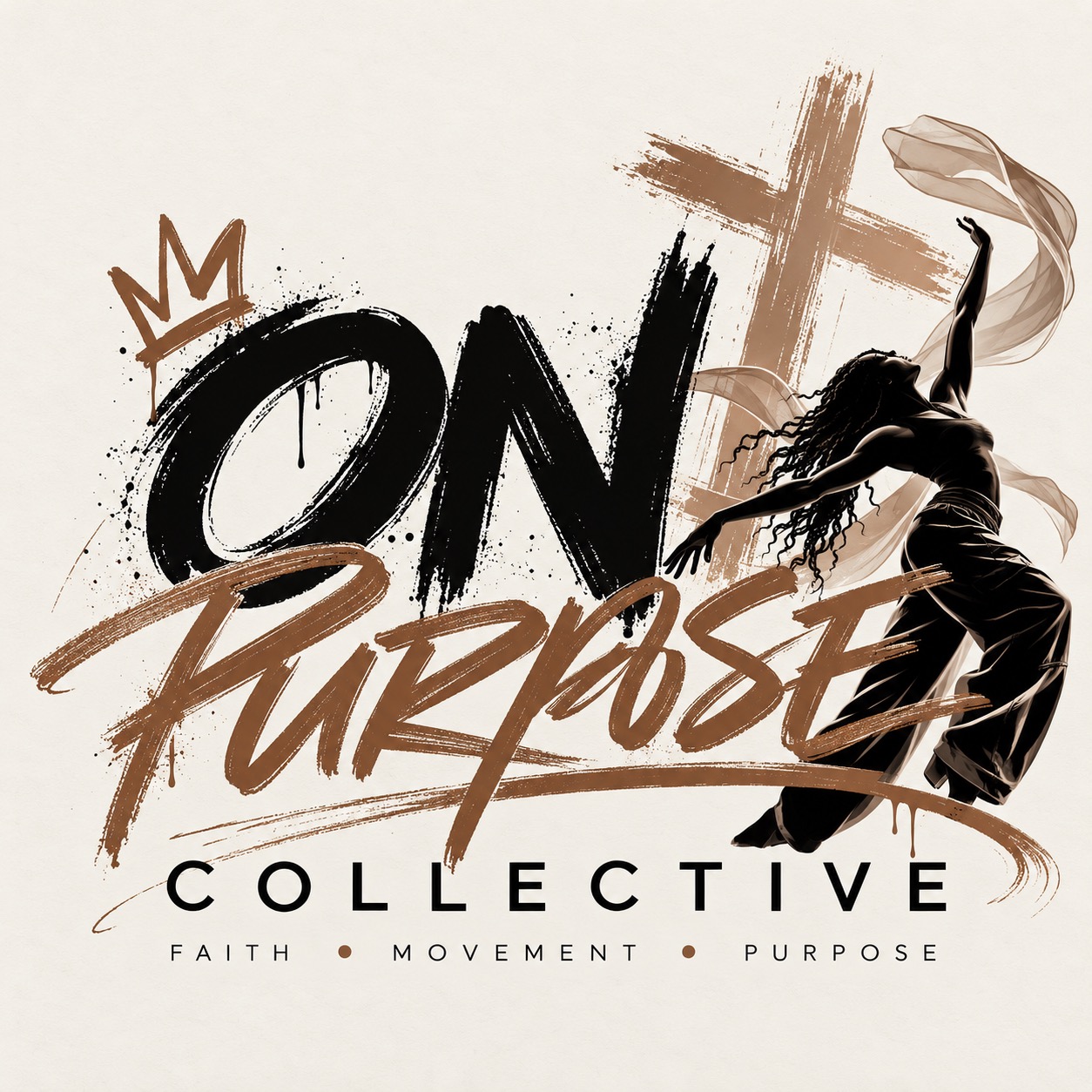 On Purpose Collective dancer in worshipful movement
